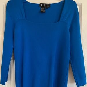 J.A.C. Medium beautiful blue sweater